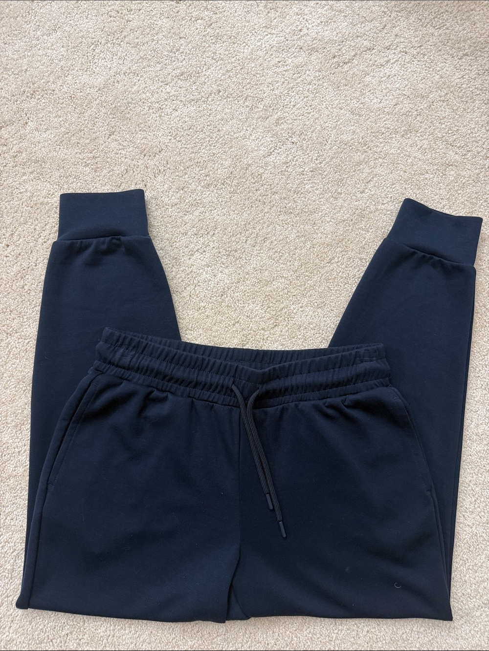 Never worn Danskin  navy blue Joggers  with Drawstring Waist